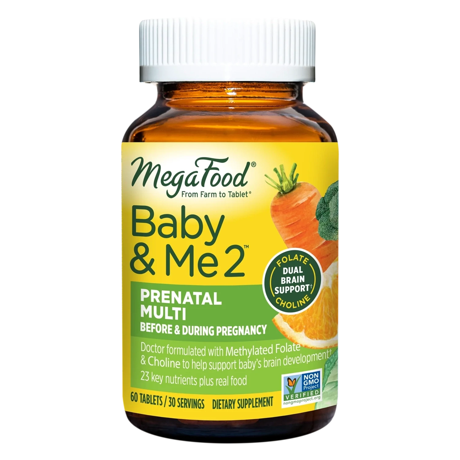 MegaFood Baby &amp; Me 2 60 Tabs