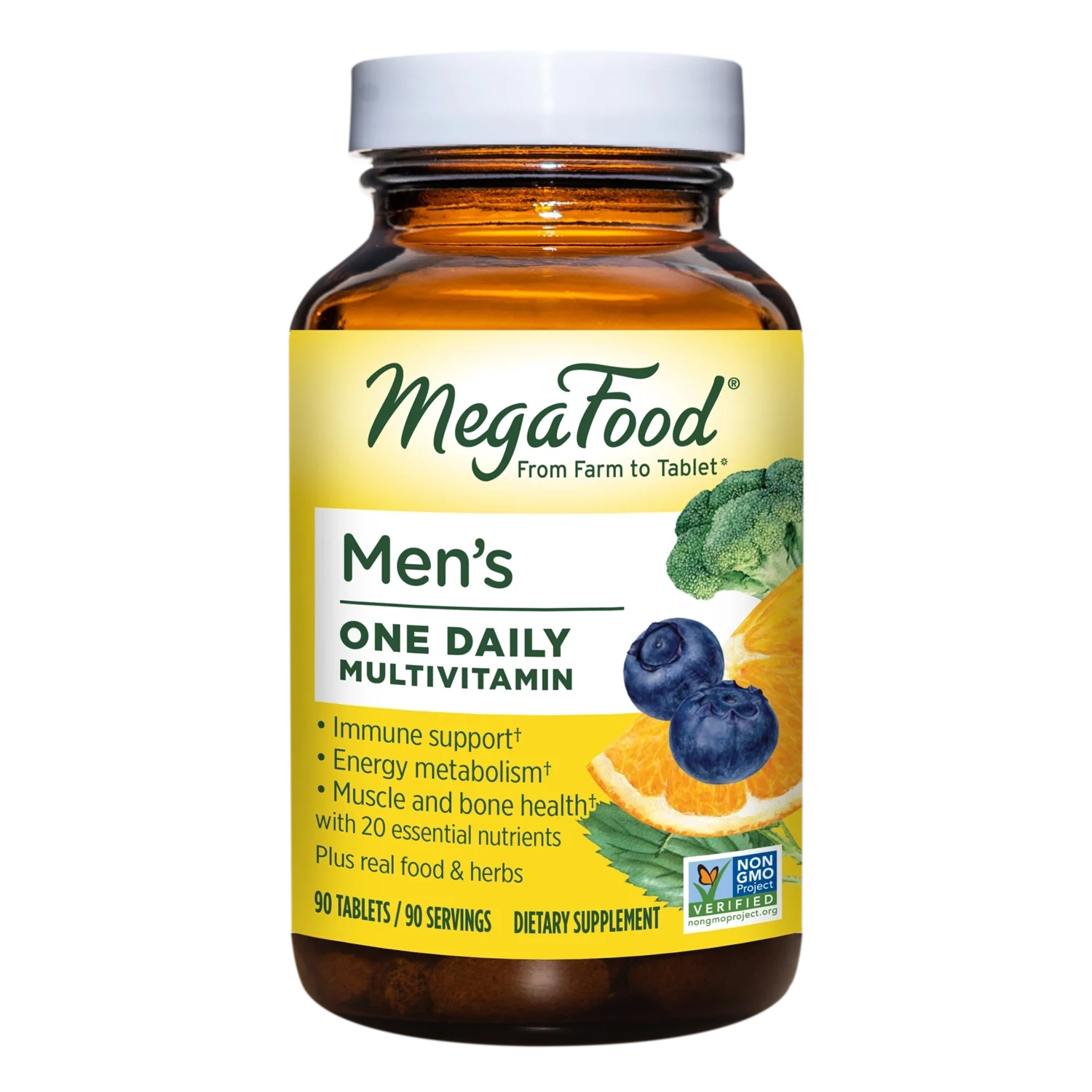 MegaFood Men&#39;s One Daily 90 Tablets