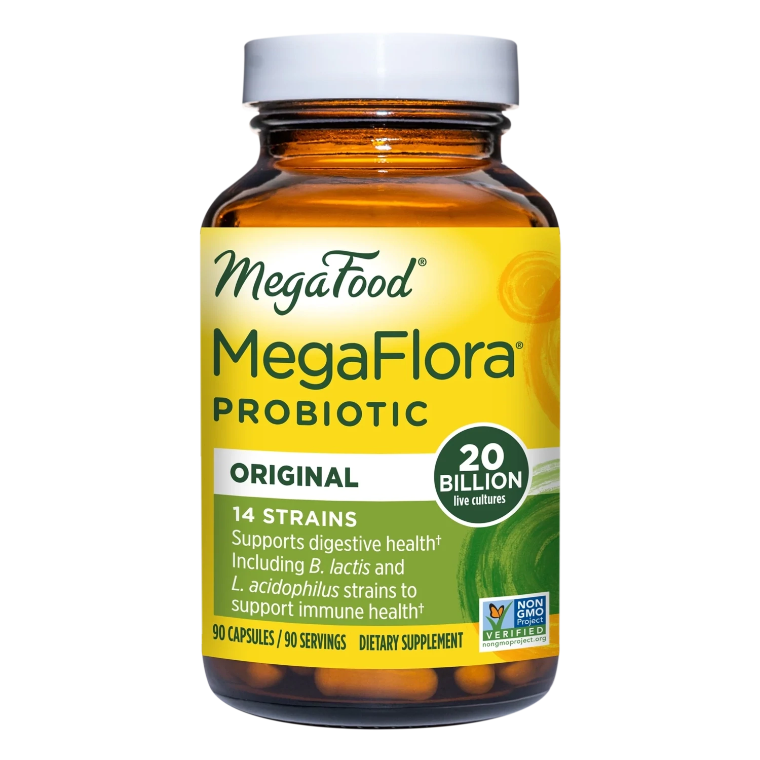 MEGAFOOD Megaflora 20 Billion 90 Caps.