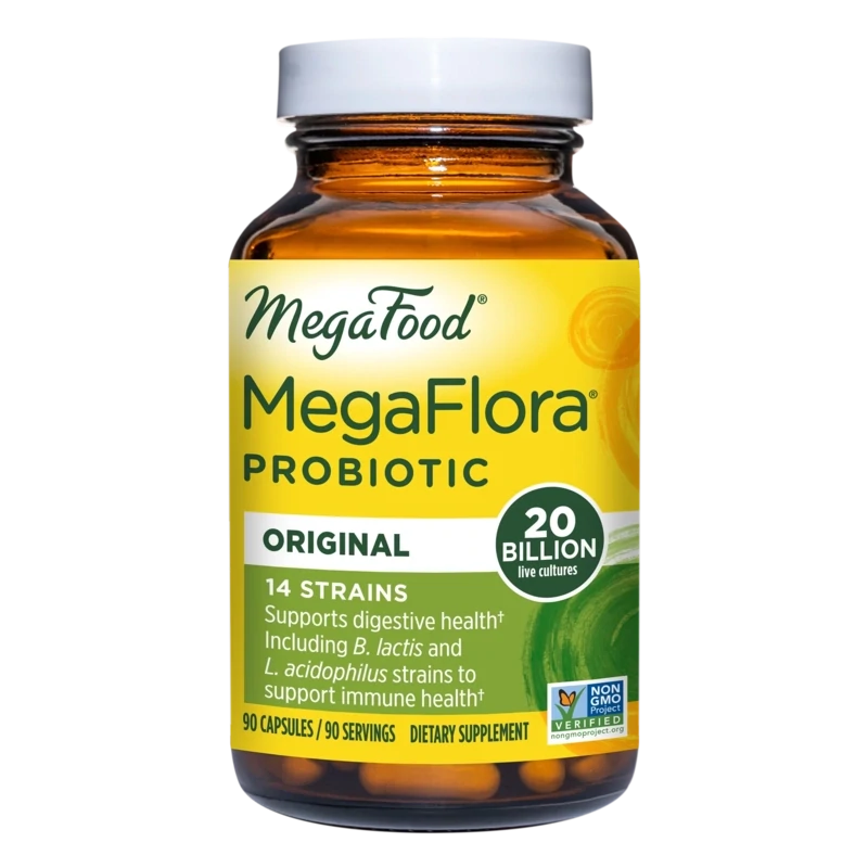MEGAFOOD Megaflora 20 Billion 90 Caps.