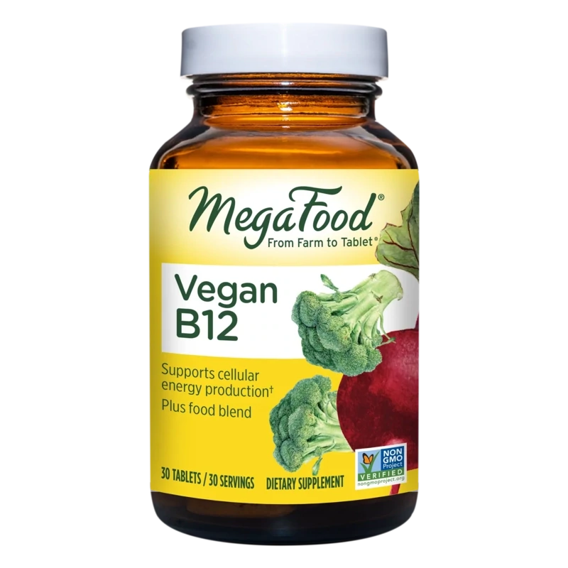 MegaFood Vegan B-12 30 Tabs