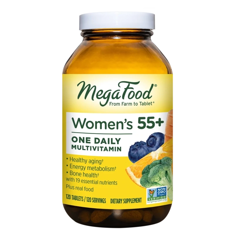 MegaFood Multi For Women 55+ 120 Tabs