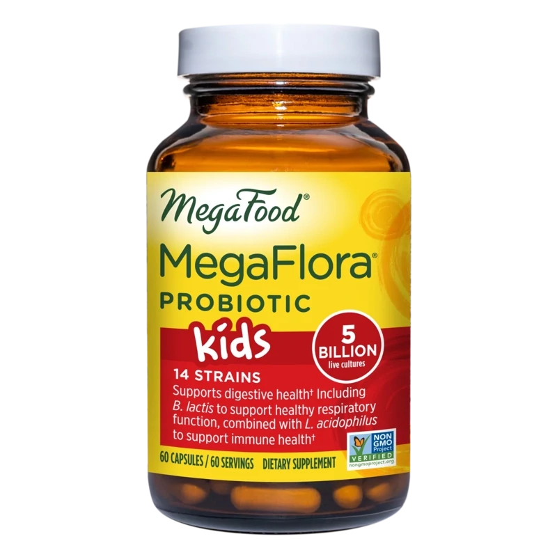 MEGAFOOD Kids N&#39; Us MegaFlora  60 Caps.