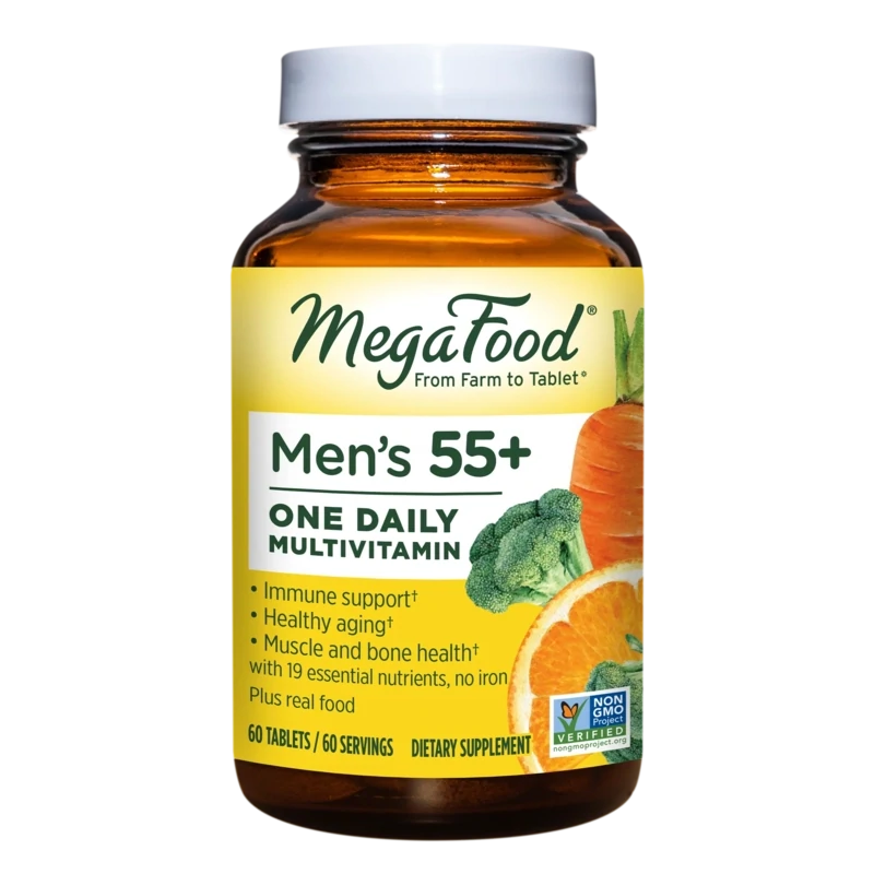 MegaFood Men Over 55 One Daily Multi 60 Tabs