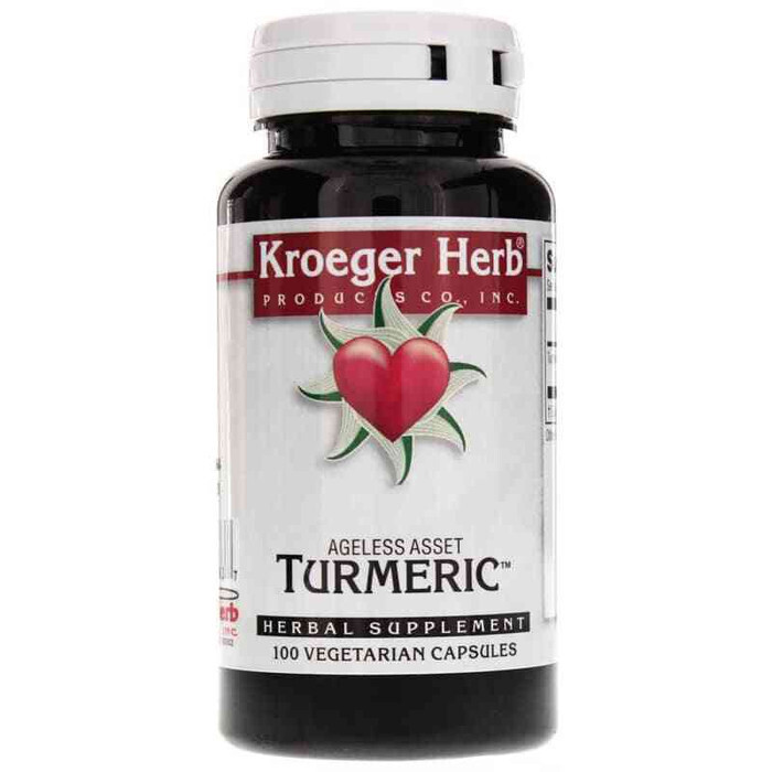 Kroeger Herb Turmeric 100 veg caps