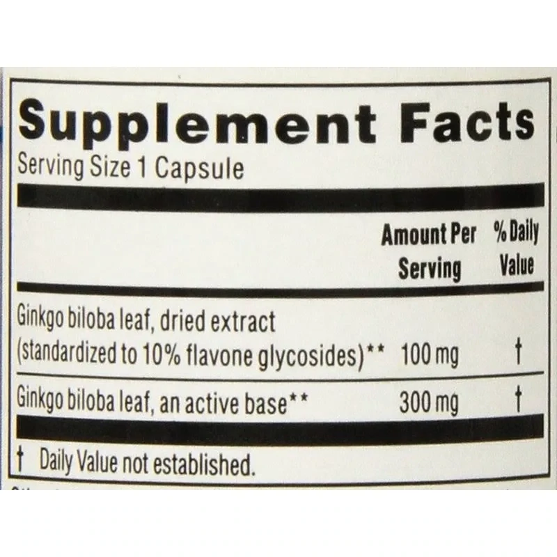 Kroeger Herbs Ginko Biloba - 90 vegetarian capsules