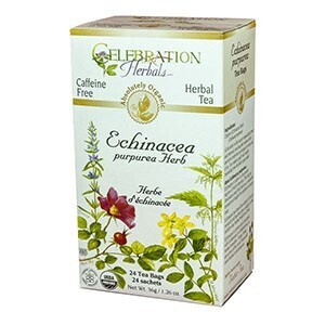CELEBRATION Echinacea Purpurea Herb 24 Tea Bags
