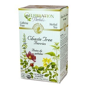 CELEBRATION Chaste Tree Berries 24 Tea Bags