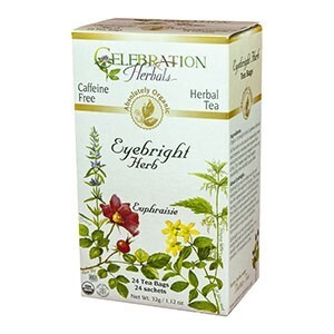 CELEBRATION Eyebright Herb 24 Tea Bags