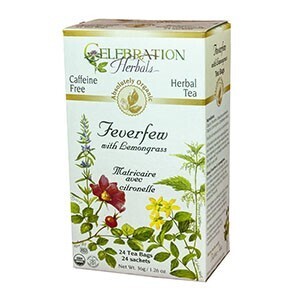 CELEBRATION Feverfew w/Lemongrass 24 Tea Bags