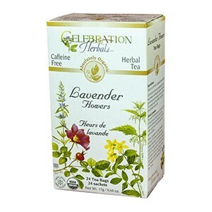 CELEBRATION Lavender Flowers 24 Tea Bags