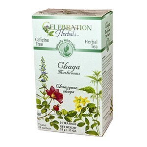 CELEBRATION Chaga Mushrooms 24 Tea Bags