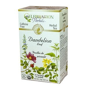 CELEBRATION Dandelion Leaf 24 Tea Bags