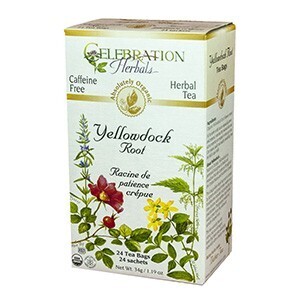 CELEBRATION Yellowdock Root 24 Tea Bags