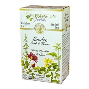 CELEBRATION Linden Leaf &amp; Flower 24 Tea Bags