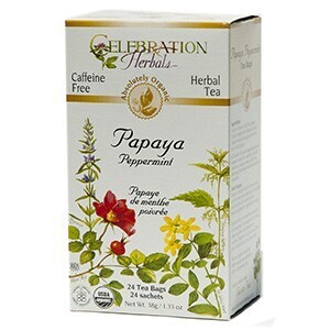 CELEBRATION Papaya Peppermint 24 Tea Bags
