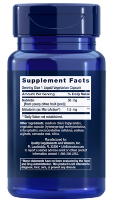 LIFE EXTENSION Circadian Sleep 30 Liquid Veg. Caps.
