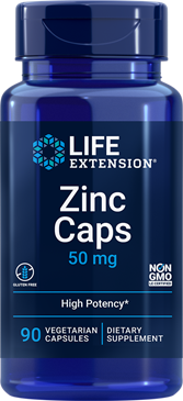 LIFE EXTENSION Zinc 50 mg. 90 Veg. Caps.