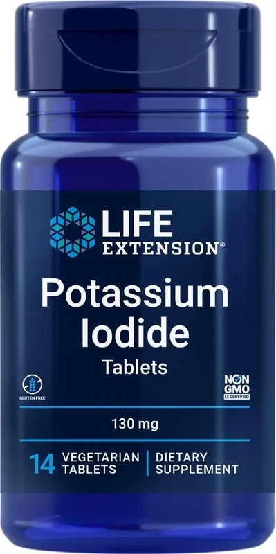 Life Extension Potassium Iodide 130mg 14tab