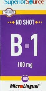Superior Source NO SHOT B-1 100mg 100c