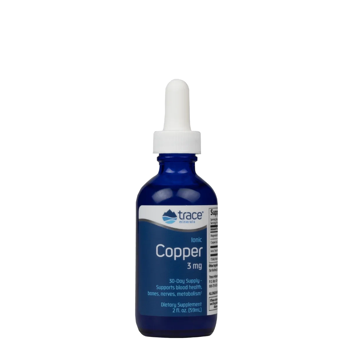 Trace Minerals Ionic Copper 3mg 2 fl oz