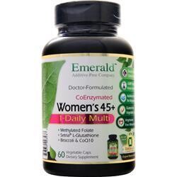 Emerald Laboratories CoEnzymated Womens 45+ Multi-Vitamin 60 Vegetable Capsules