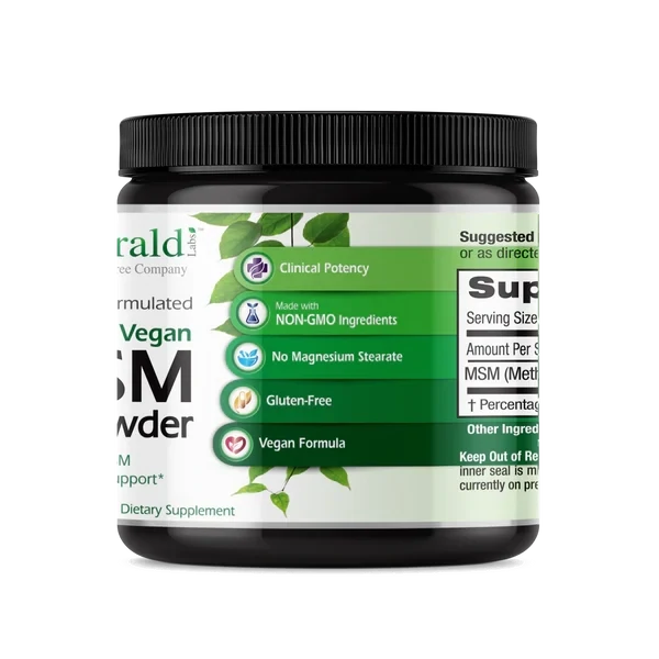 Emerald MSM Vegan Powder 8 oz.