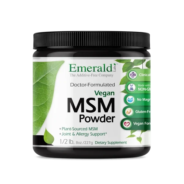 Emerald MSM Vegan Powder 8 oz.