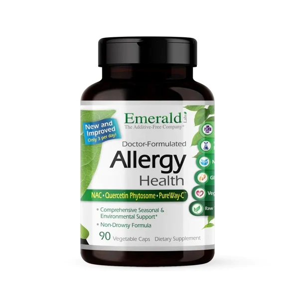 EMERALD Allergy Health 120 Veg. Caps.