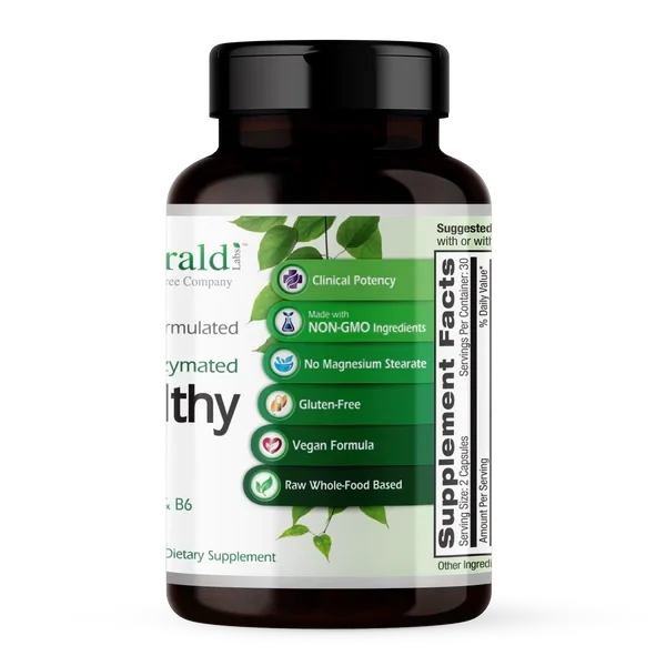 Emerald Laboratories CoEnzymated b Healthy 60 Vegetable Capsules