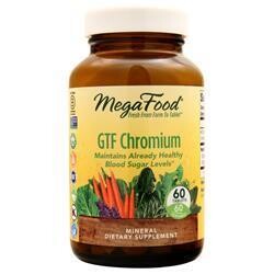 MEGAFOOD GTF Chromium 60 Tabs.