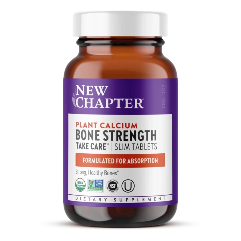 NEW CHAPTER Bone Strength 180 Veg. Slim Tabs.