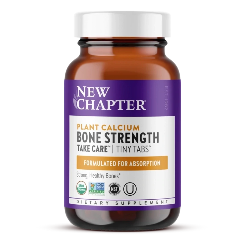 NEW CHAPTER Bone Strength Take Care 240 Veg. Tiny Tabs.