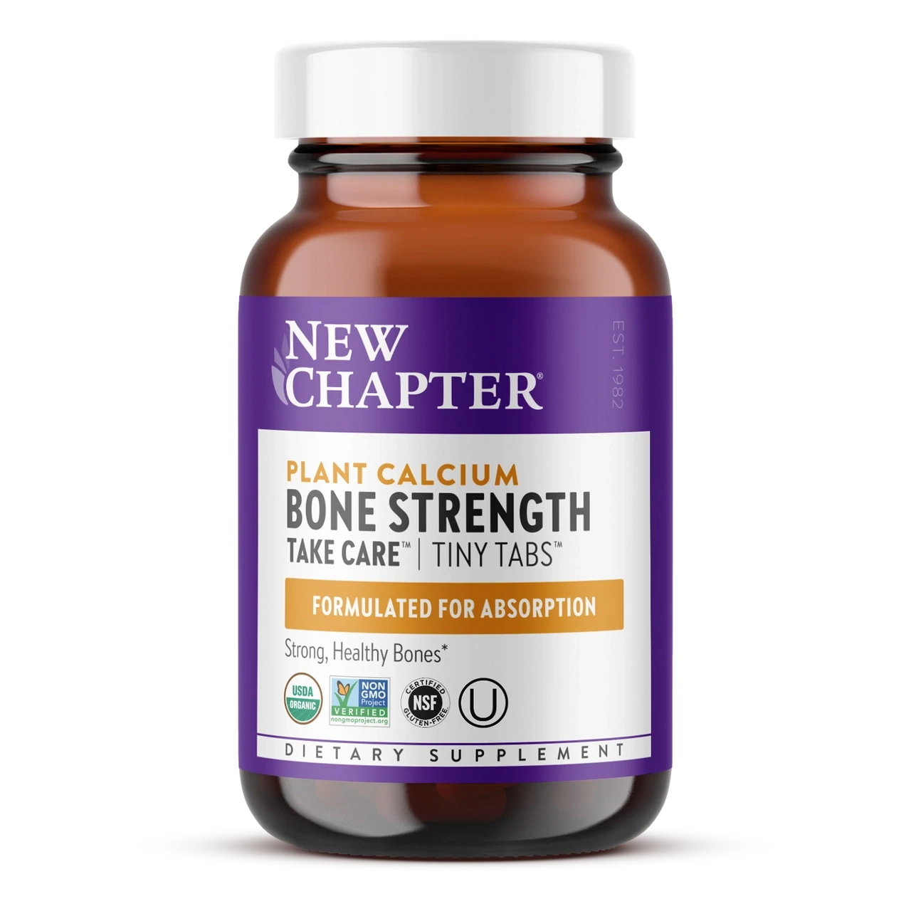 New Chapter Bone Strength Take Care 120 Tiny Tabs