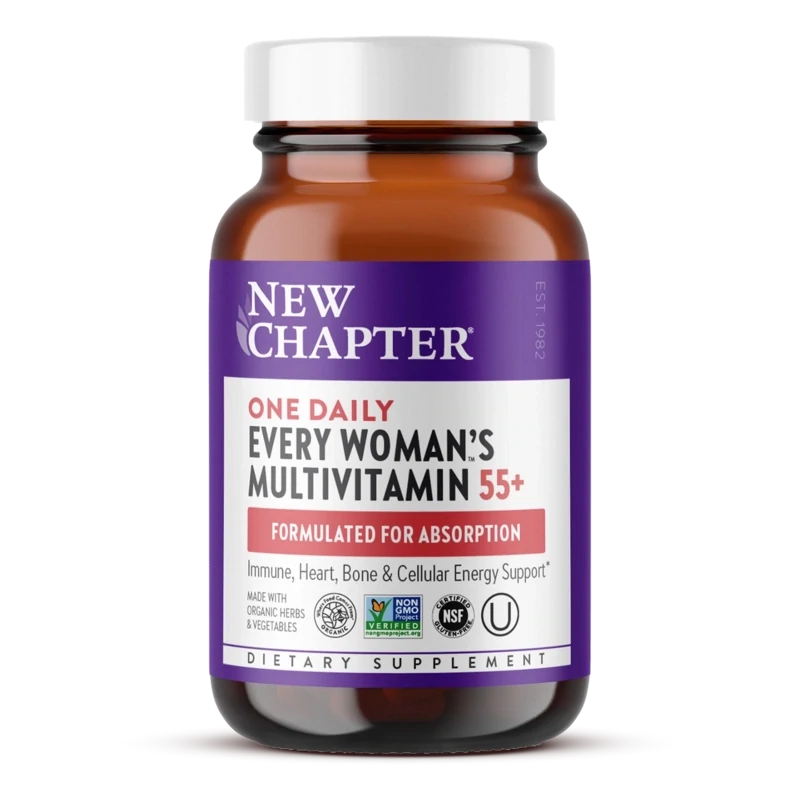 NEW CHAPTER Every Woman&#39;s One Daily Multi 55+ 72 Tabs.