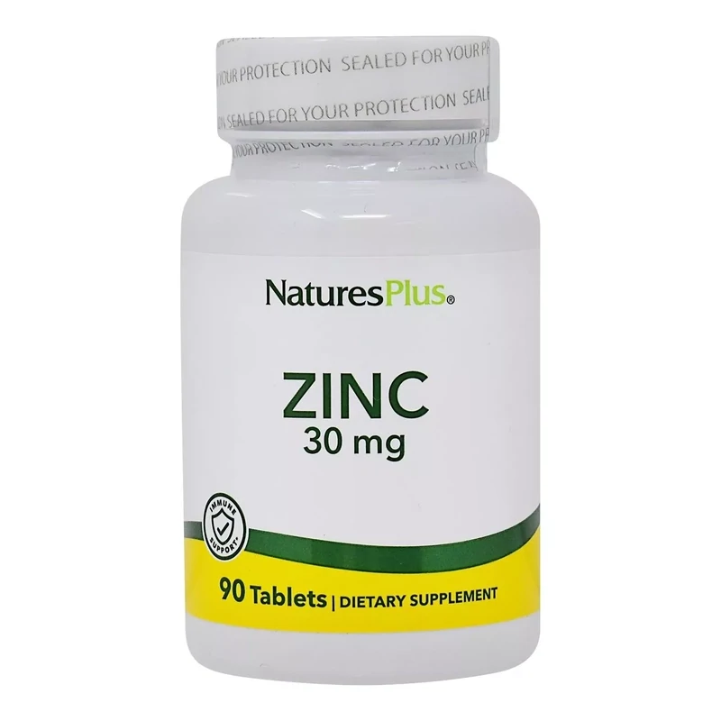 NATURES PLUS Zinc 30 mg. 90 Tabs.