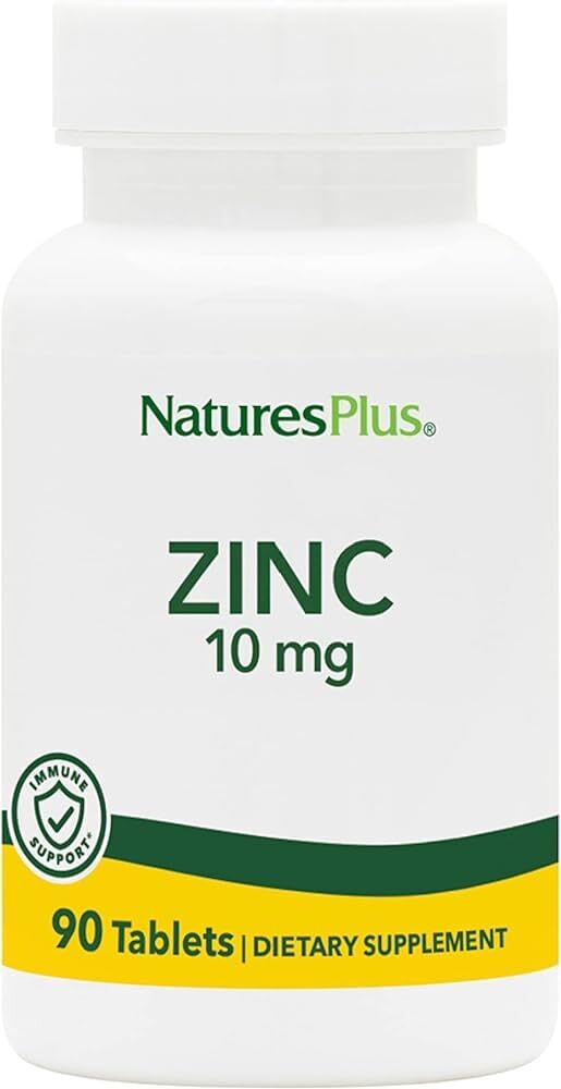 NATURES PLUS Zinc 10 mg. 90 Tabs.