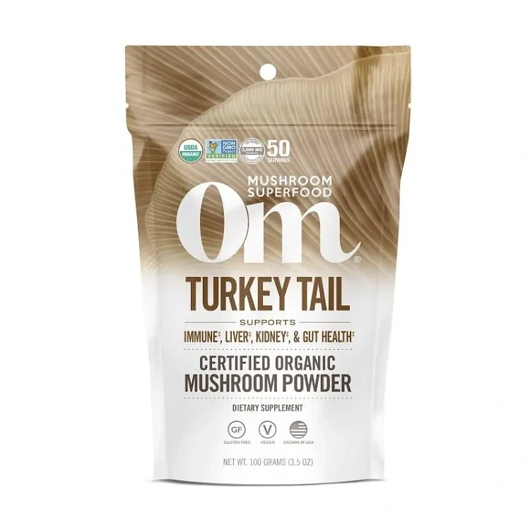 OM Turkey Tail Org. Mushroom Pwdr. 3.5 oz.