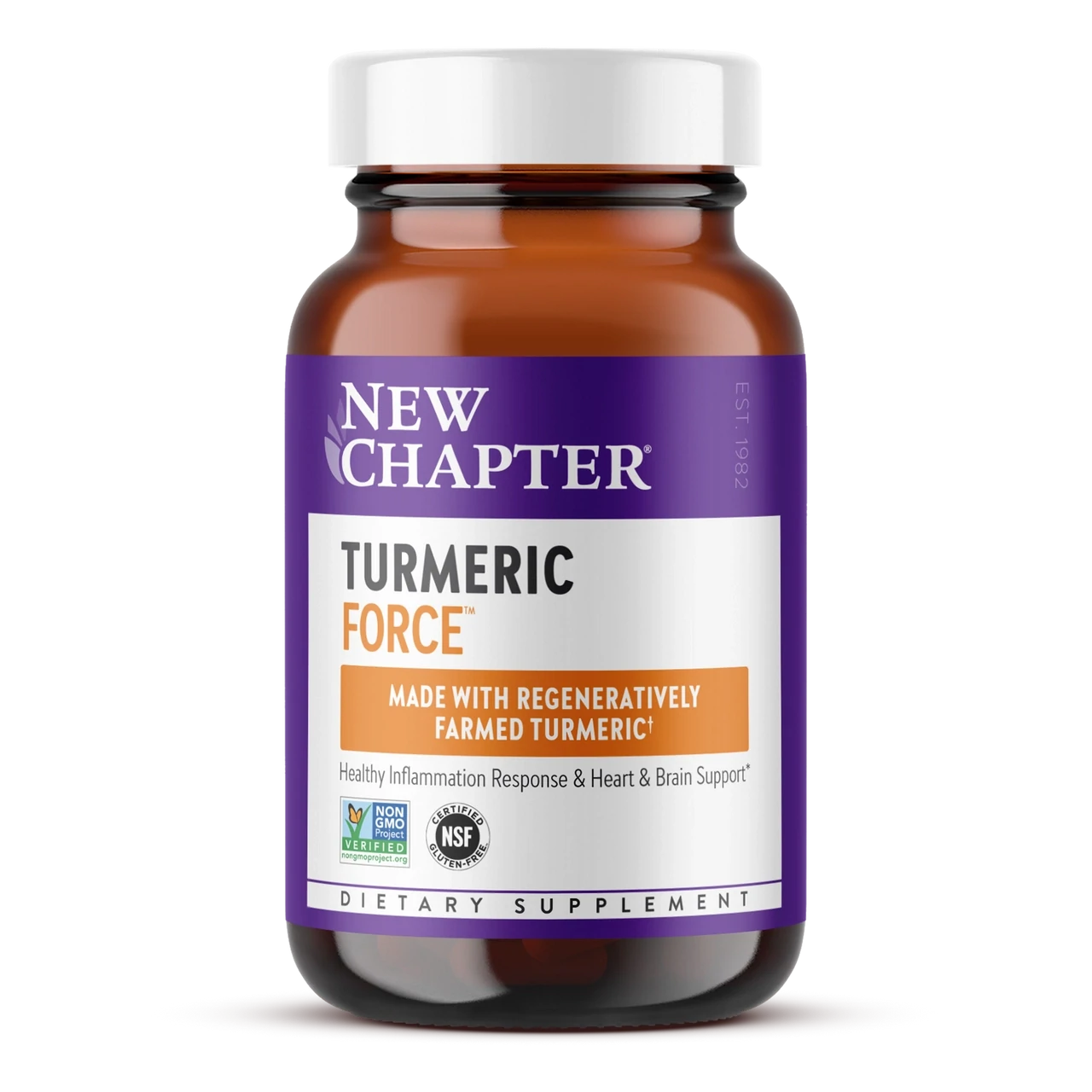NEW CHAPTER Turmeric Force 120 Veg. Caps.