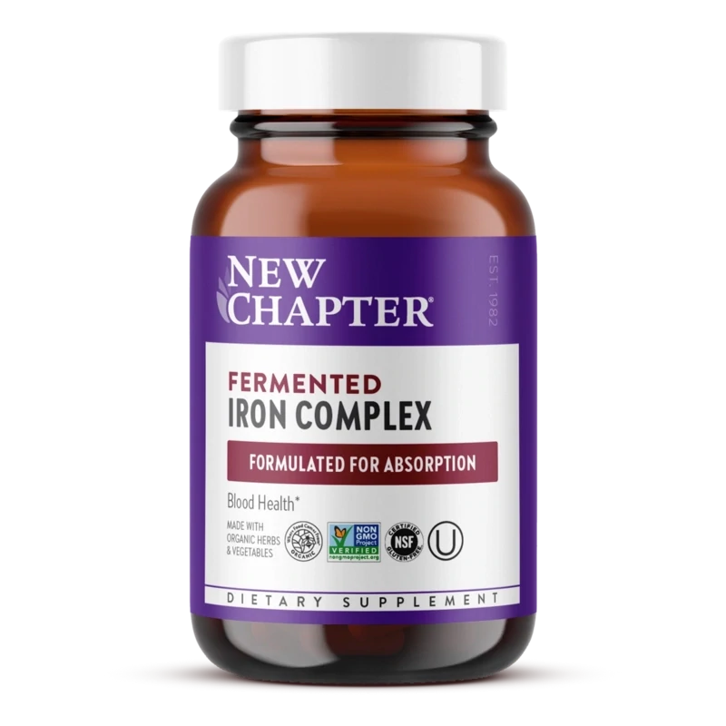NEW CHAPTER Iron Food Complex 60 Tabs.