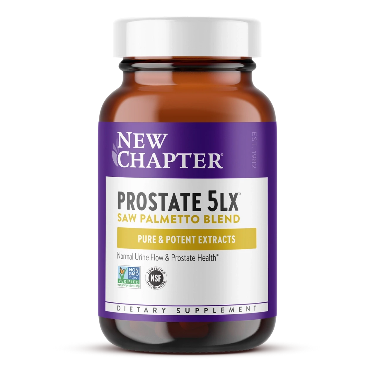 NEW CHAPTER Prostate 5 LX 120 Veg. Caps.