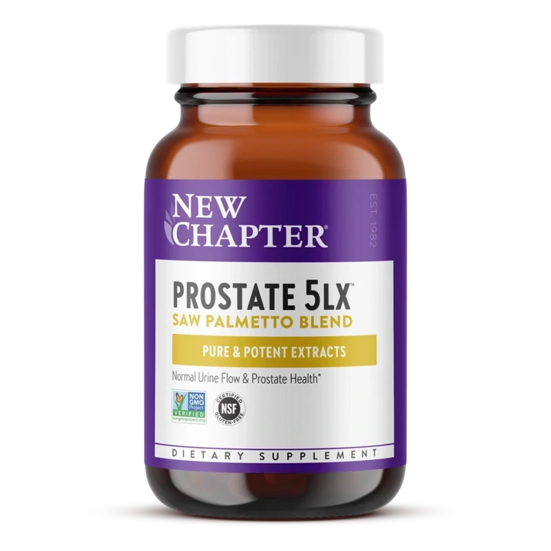 NEW CHAPTER Prostate 5 LX 120 Veg. Caps.