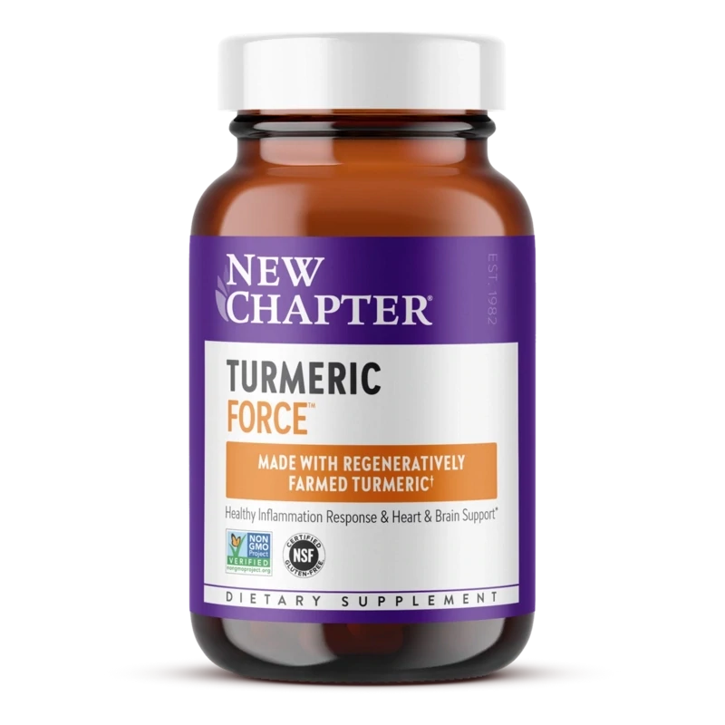 NEW CHAPTER Turmeric Force 30 Veg. Caps.