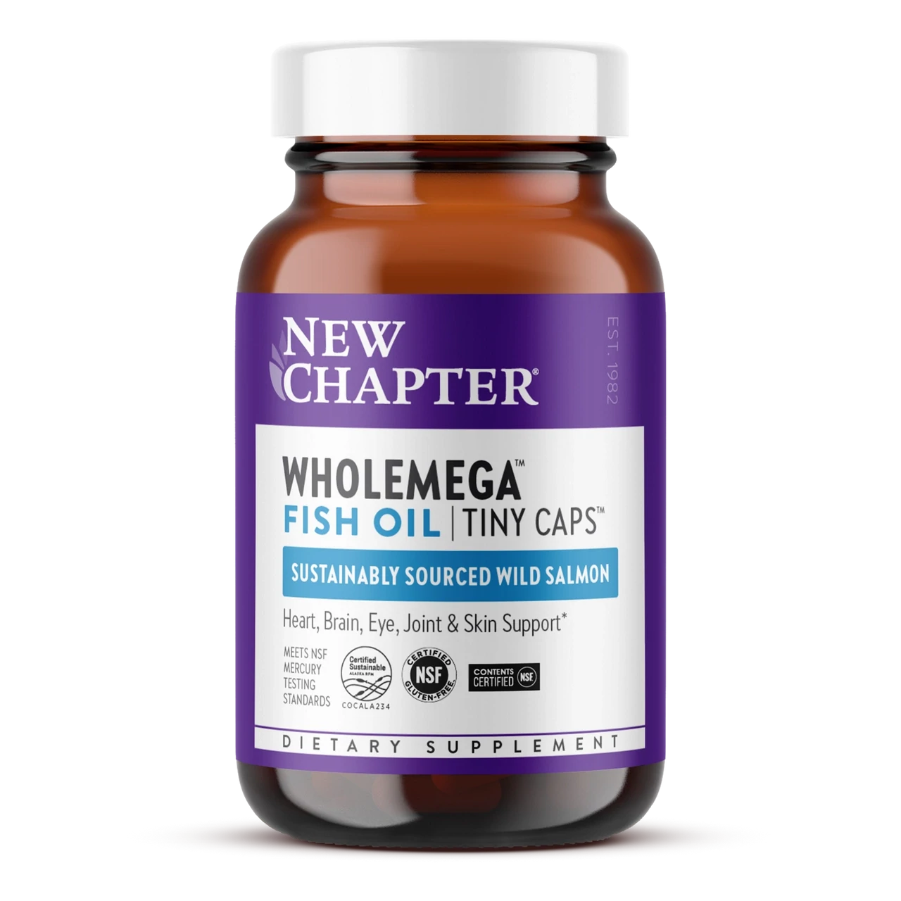New Chapter Wholemega Fish Oil Tiny Caps 180sg