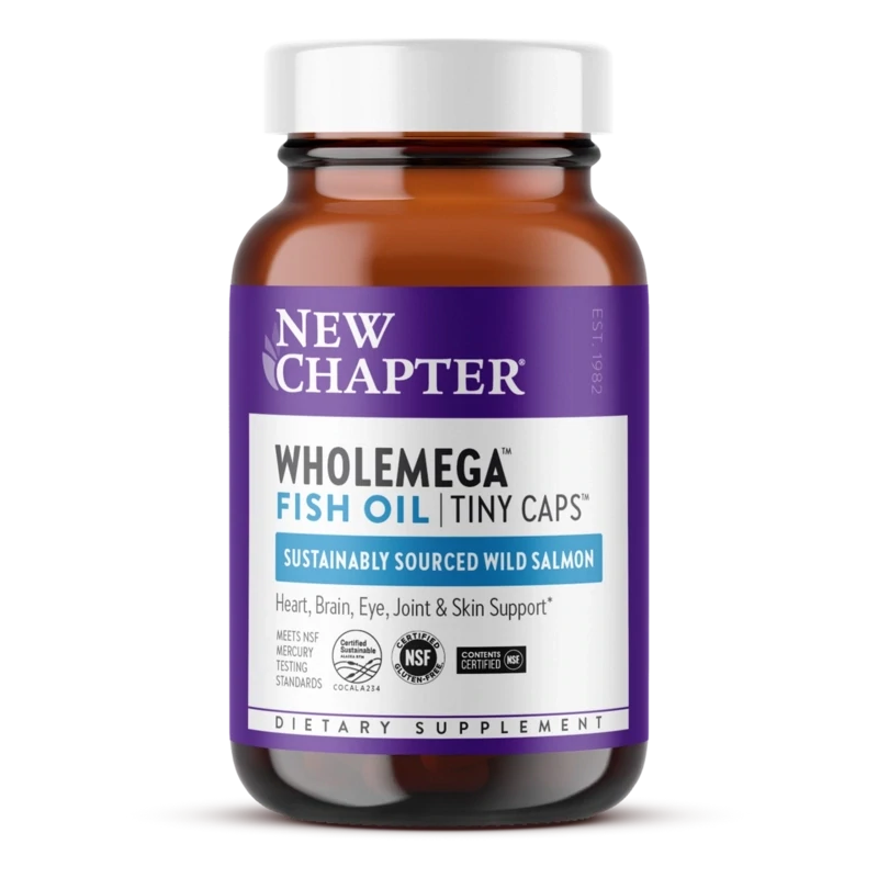 New Chapter Wholemega Fish Oil Tiny Caps 180sg