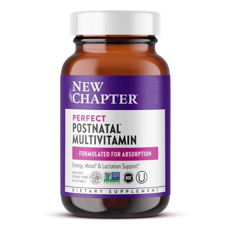 New Chapter Perfect Postnatal Multivit. 48 Veg. Tabs.