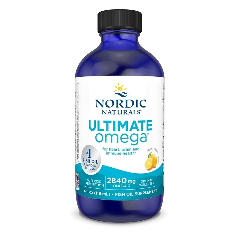 NORDIC NATURALS Ult. Omega Lemon Flavor 4 Fl. Oz.