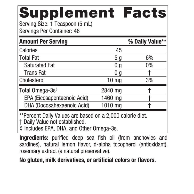 NORDIC NATURALS Ultimate Omega 8 Fl. Oz.