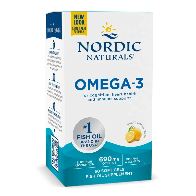 NORDIC NATURALS Omega-3--60 Softgels
