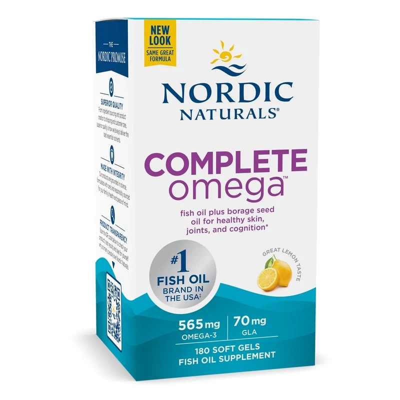NORDIC NATURALS Complete Omega Lemon Flavor 180 S.G.